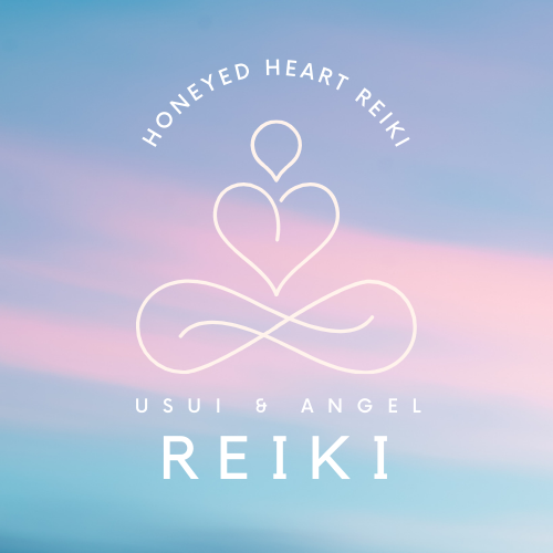Honeyed Heart Reiki Full Logo